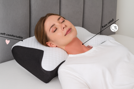 Zeno - Memory Foam Cervical Neck Pillow